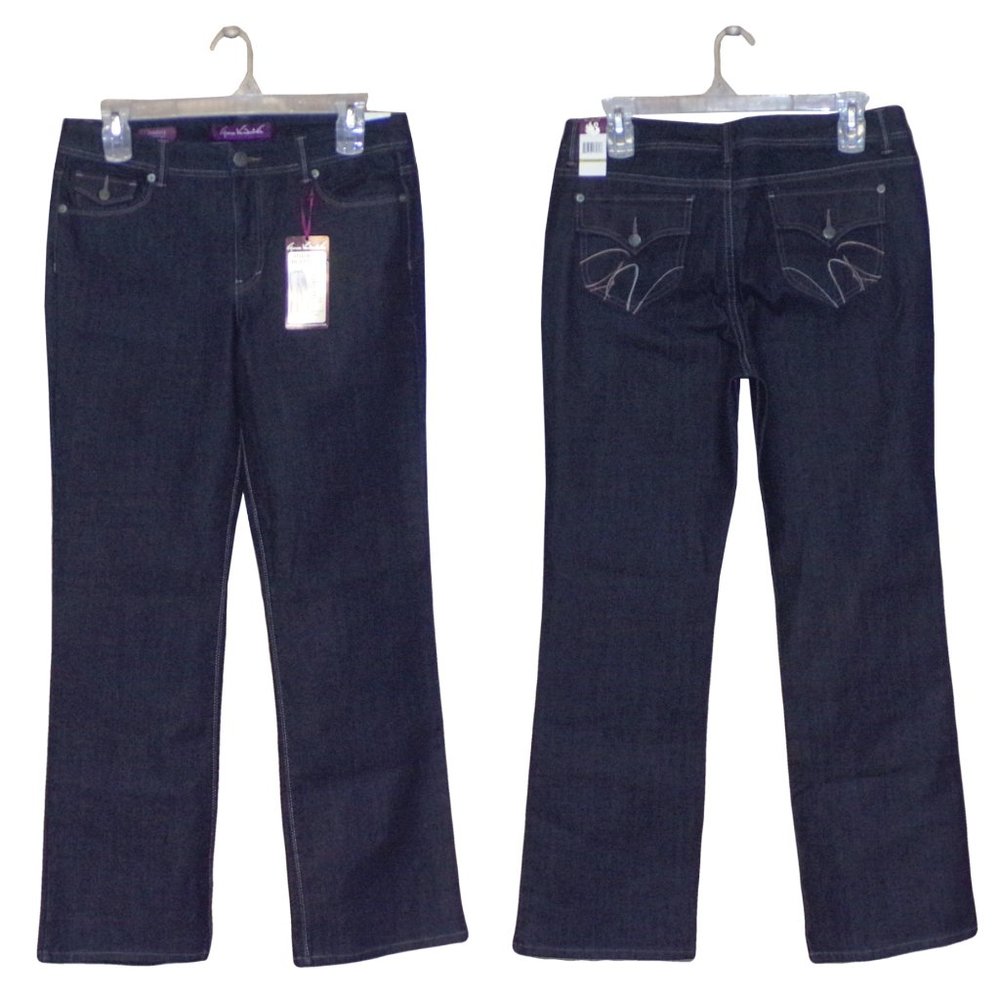 NWT Gloria Vanderbilt Isadora Bootcut Jeans